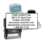 X-Large Address Stamp